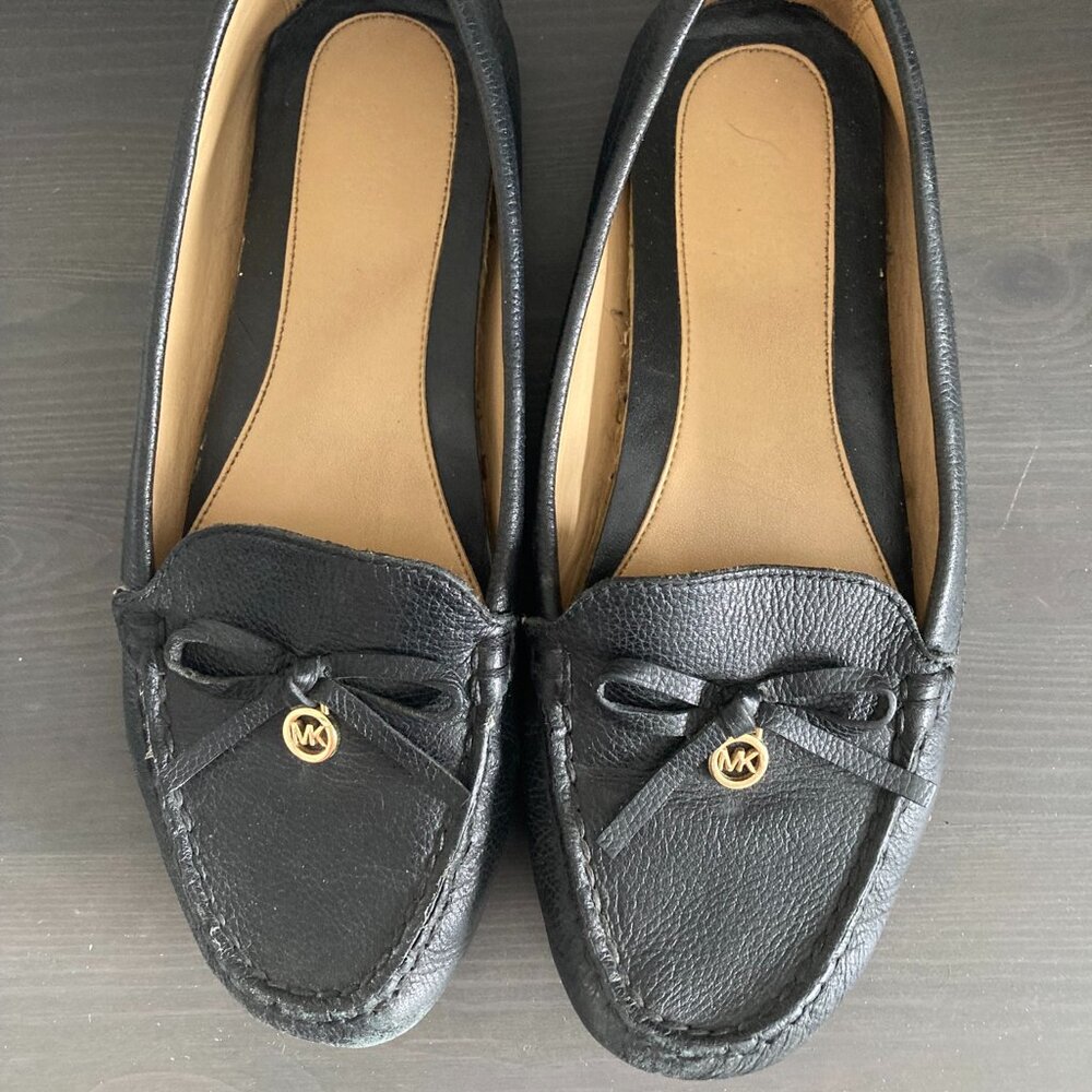 Michael Kors loafers, women's black size 6